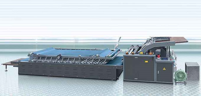 semi-automatic carton laminating machine